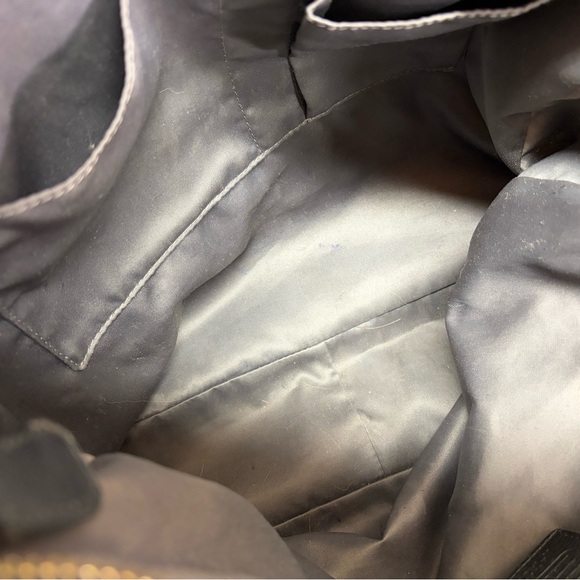 Coach Black Signature Jacquard Taylor Hobo Tote Bag F23279 - Picture 8 of 12